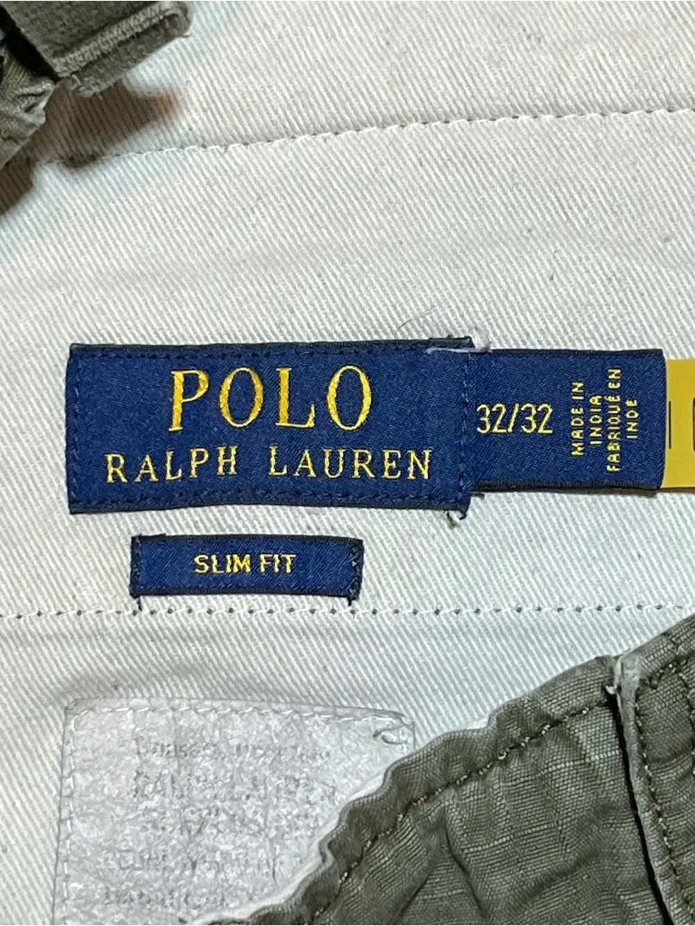 Polo Ralph Lauren Utility Surplus Ripstop Cargo Pants Mens 32X30 Green Slim Fit